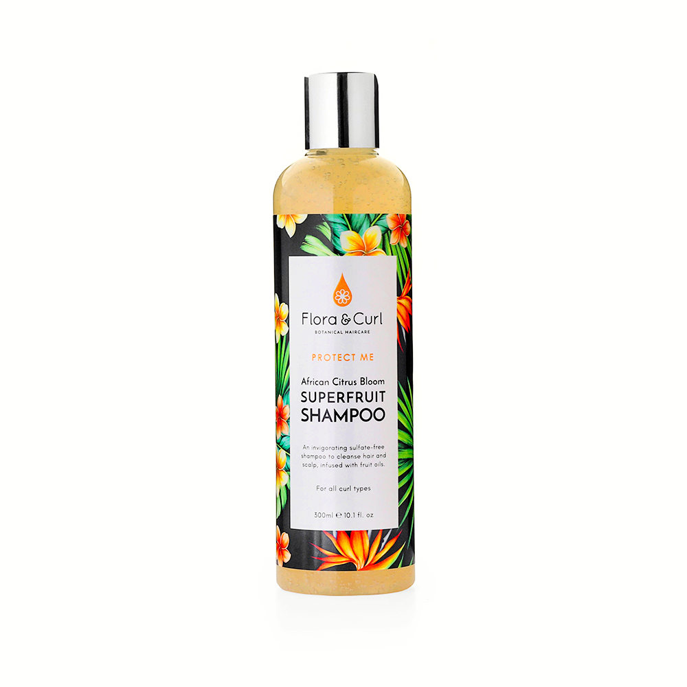 FLORA & CURL AFRICAN SUPERFRUIT SHAMPOO 300ml – thecurlystore