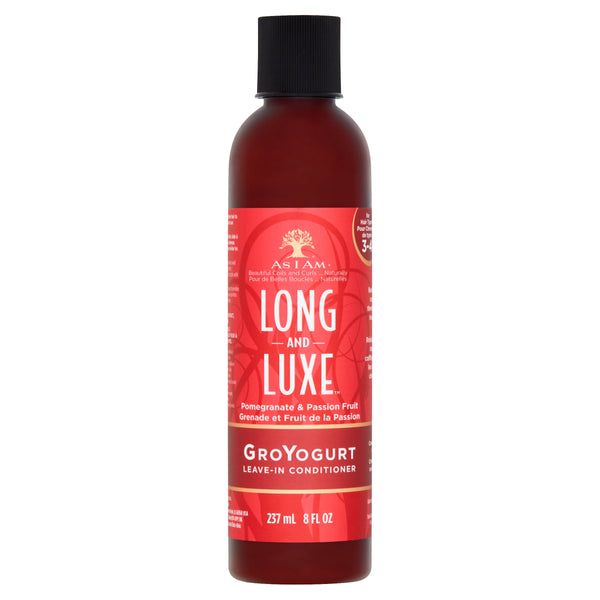 AS I AM LONG & LUXE GroYogurt LEAVE-IN CONDITIONER                                    237ml/8oz                       237ml/8oz