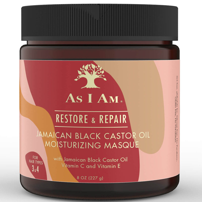 AS I AM JBCO MOISTURIZING MASQUE                                                                                                      227g/8oz