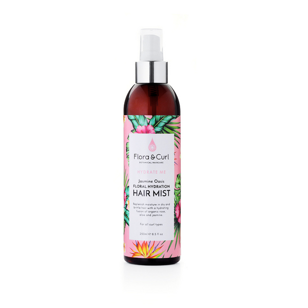 FLORA & CURL JASMINE OASIS HYDRATING HAIR MIST                                                 250ml